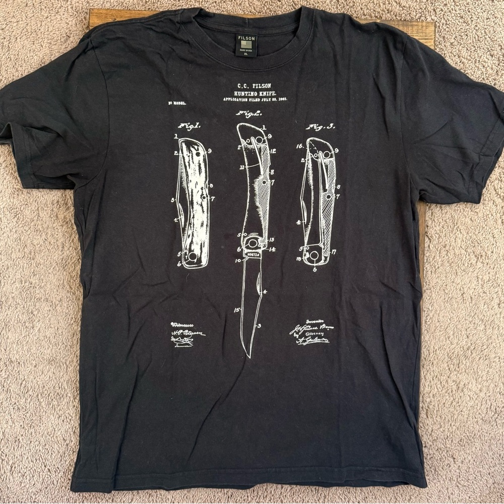 Filson Black Knife Graphic Tee